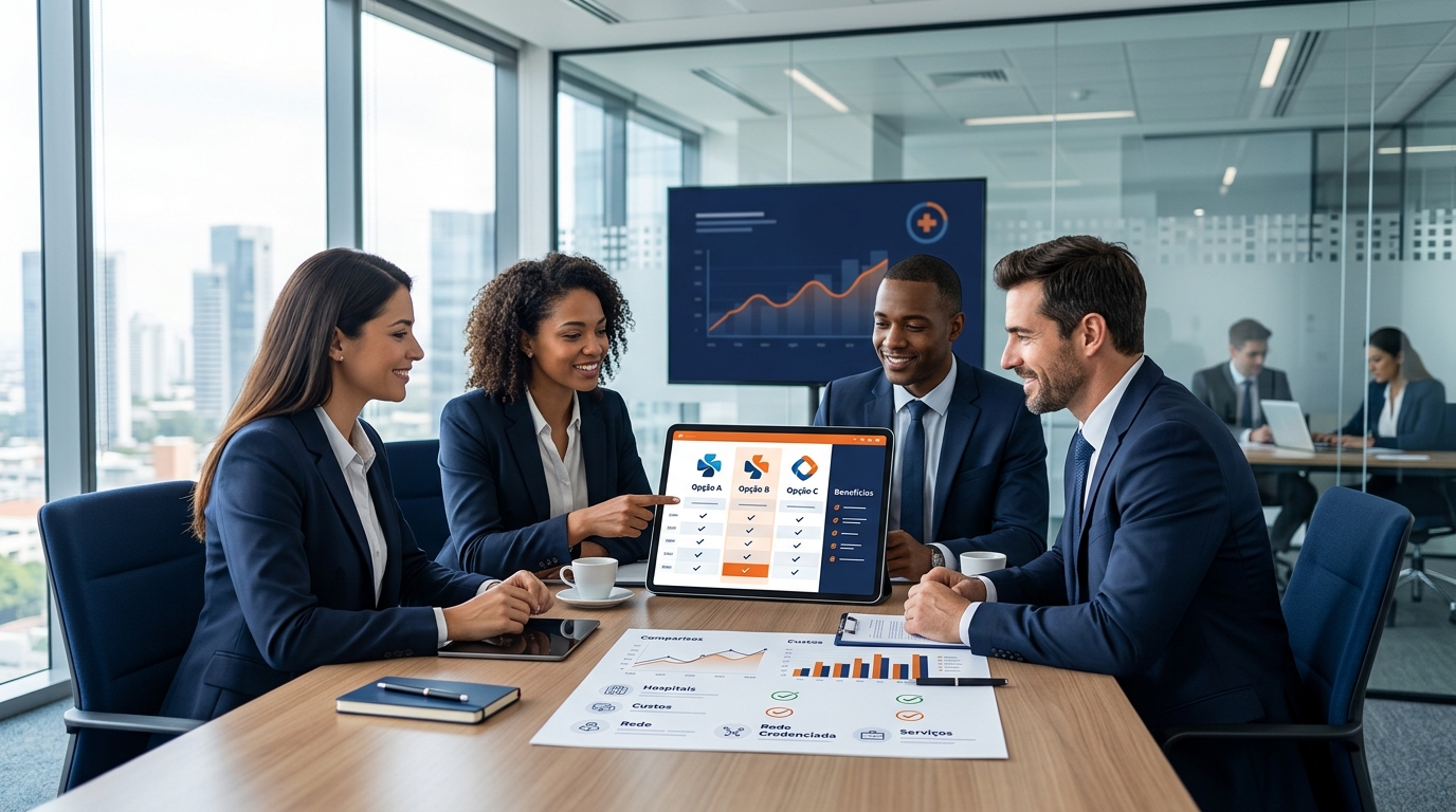 Como comparar operadoras de plano de saúde empresarial