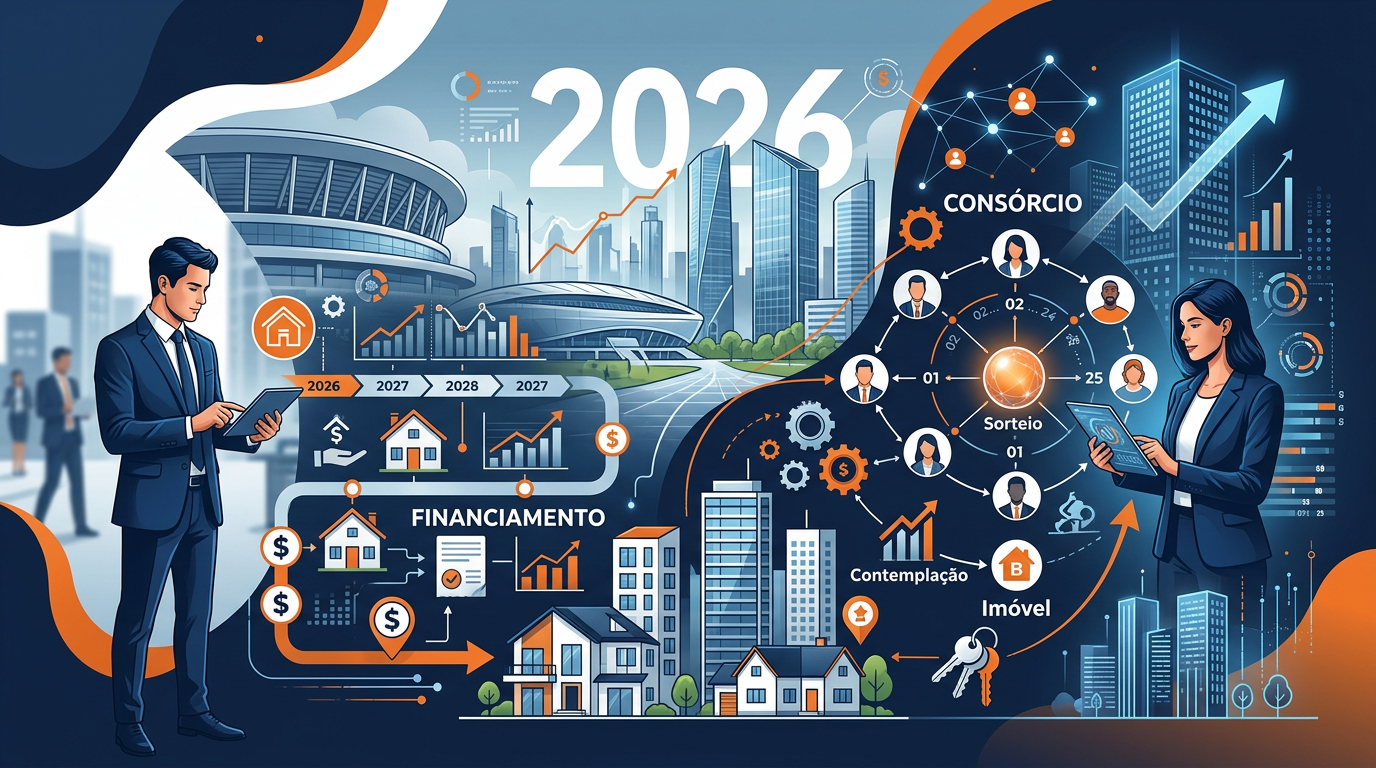 Consórcio de Imóvel x Financiamento: O Que Vale em 2026