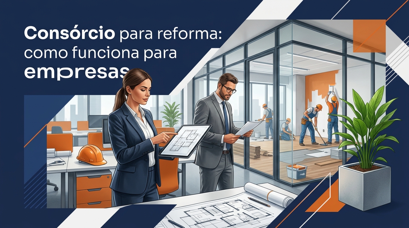 Consórcio para reforma: como funciona para empresas