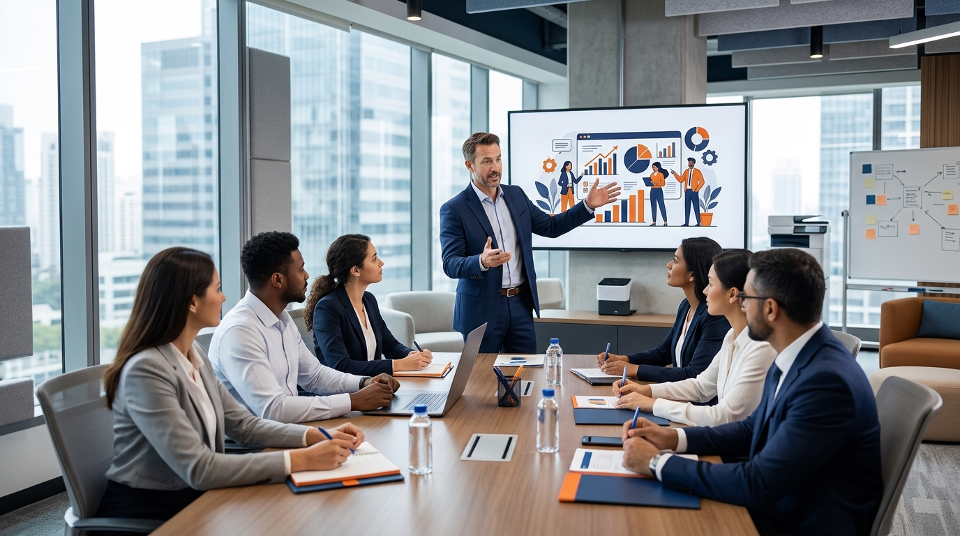 Treinamento de Vendas para Equipe de Corretora de Seguros